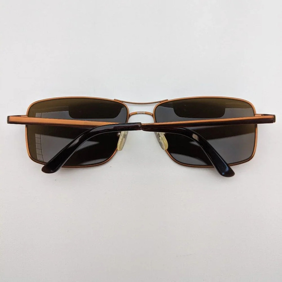 🕶️Sungear SG930 Matte Brown Rectangular Aviator Sunglasses 58/16-135 /JLG633🕶️ - Picture 2 of 8
